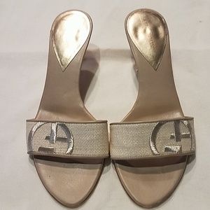 Giorgio Armani kitten heels